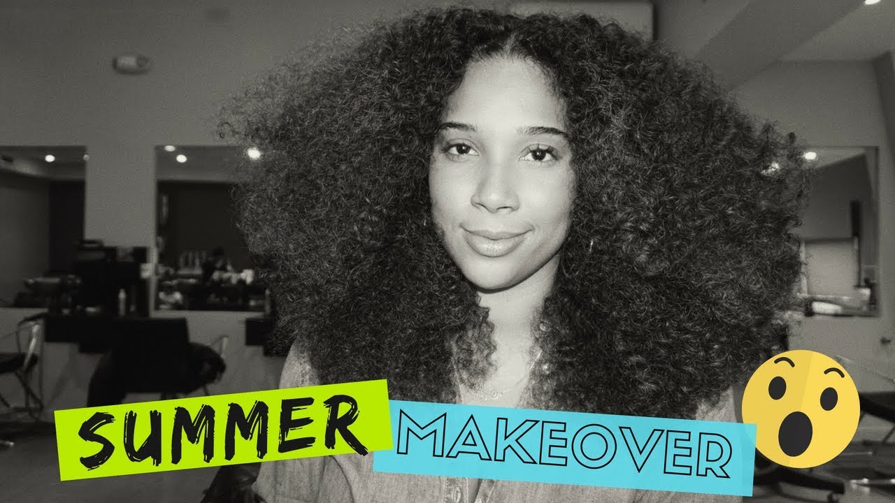 Summer Curly Makeover - GOING BLONDE?! | All Things Ada