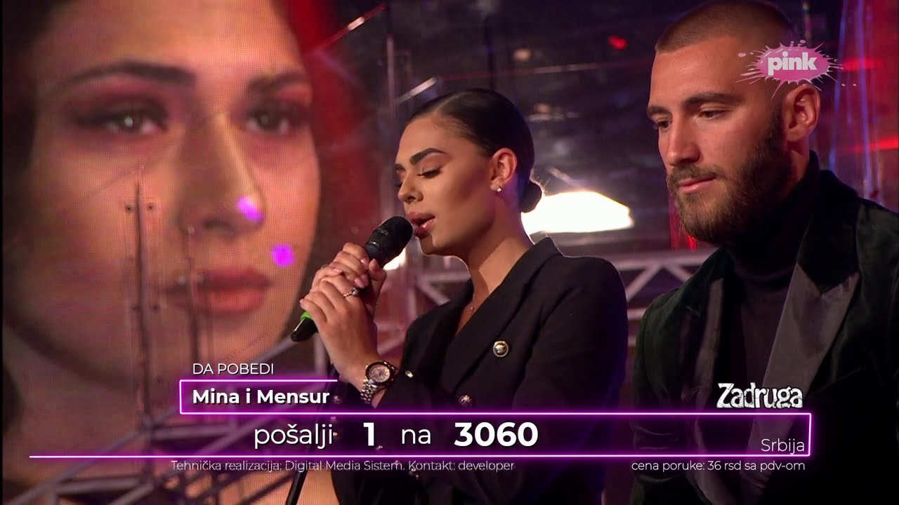 Z5: Zadrugovizija - Mina i Mensur - Gram emocija - 16.04.2022.