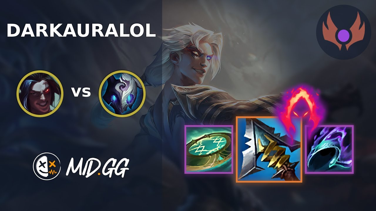 MID.GG: [ DarkAuraLOL ] Kayn JUNGLE vs Kindred | EUW MASTER | LOL Season 2025