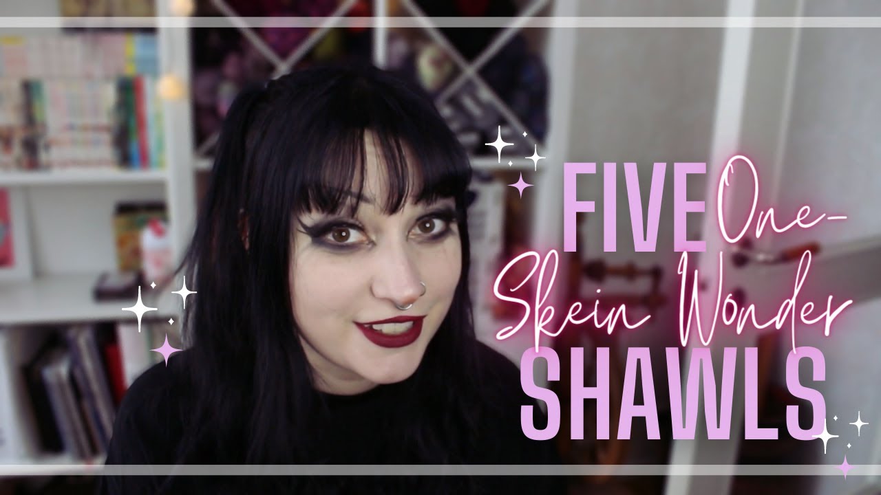 Five One-Skein Wonder Shawls You Can Cast On Today With What's In Your Stash | Alternative Knitting✨