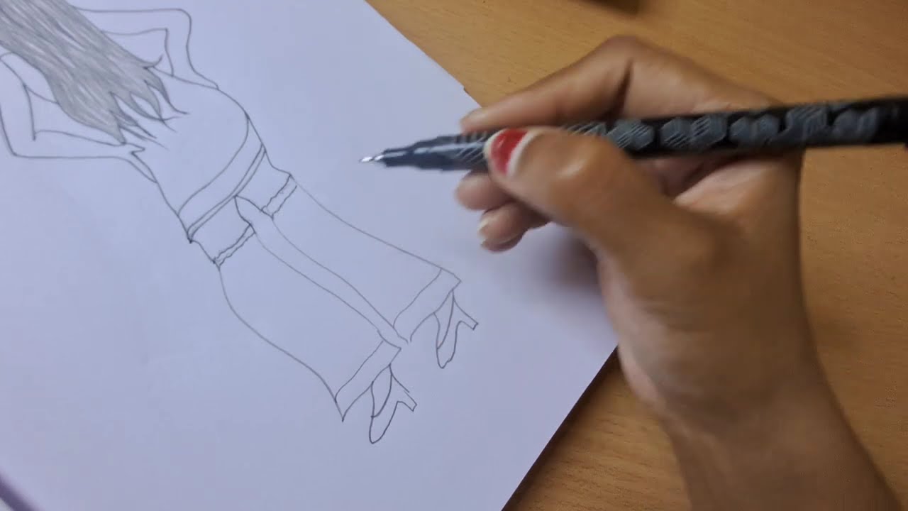 Dream Girl, Sketching - 2