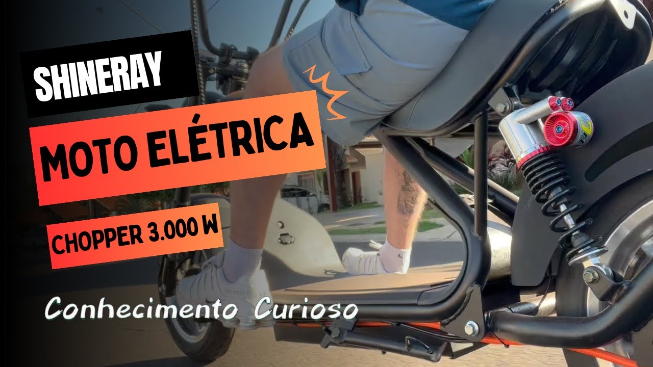 VISÃO DE DONO - Moto Elétrica SHINERAY - CHOPPER 3.OOOW