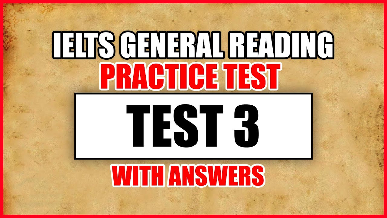 IELTS READING TEST | GENERAL MODULE | with ANSWERS ! 17.11.2019