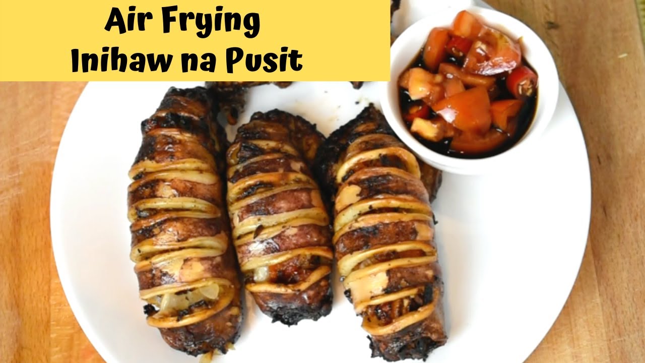 Air Fried Squid Recipe | Air Frying Squid ( Inihaw na Pusit )