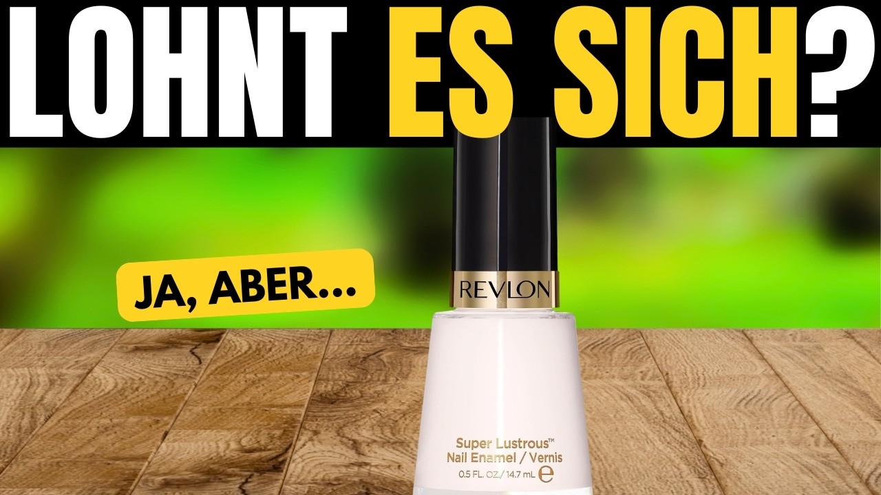 Revlon Super Lustrous Nail Enamel – Nagellack mit Vitamin