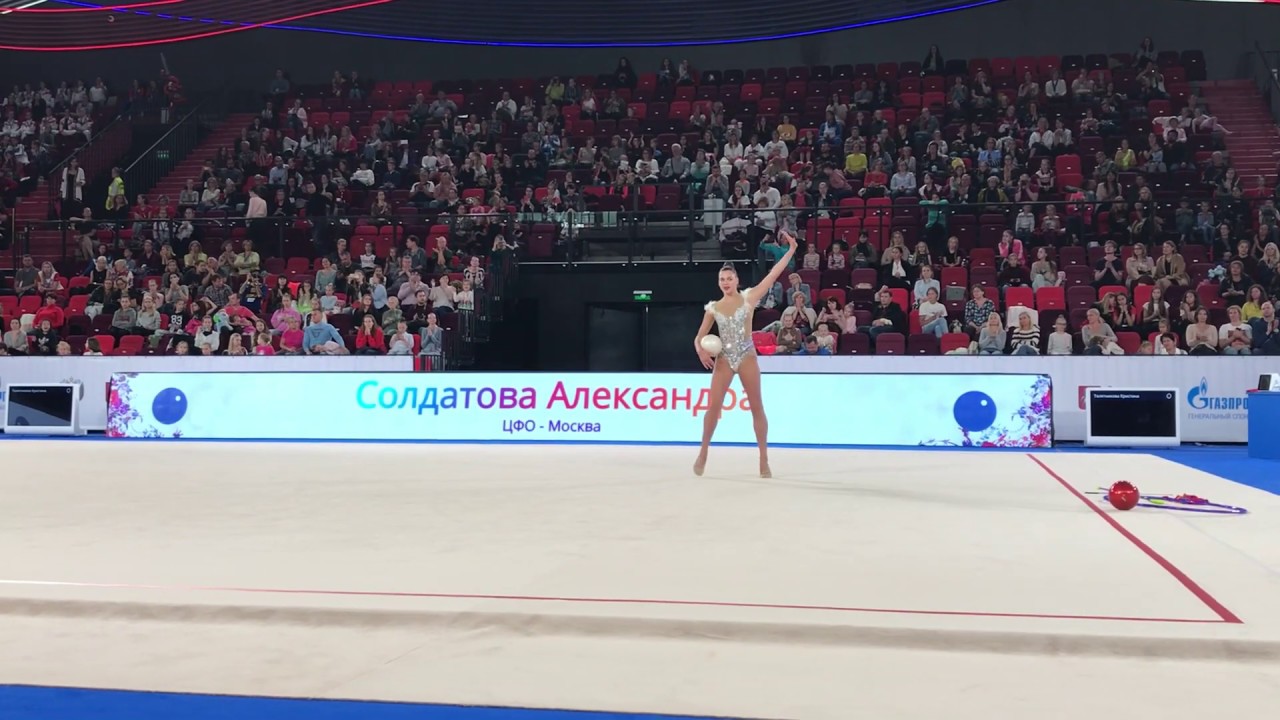 Alexandra Soldatova - Ball Nationals 2019 AA 19.85