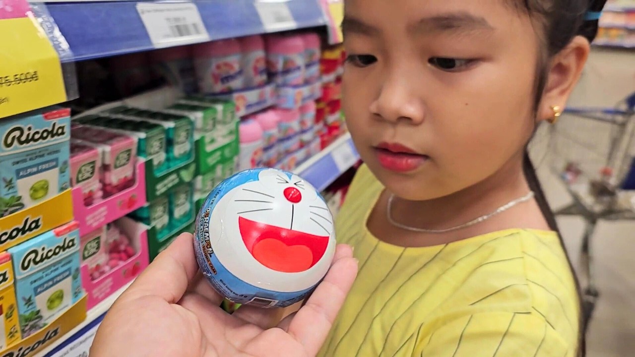 🛍️🛒 Muội đi siêu thị mua bánh tráng trộn 💖 Xí Muội XM Tập 592