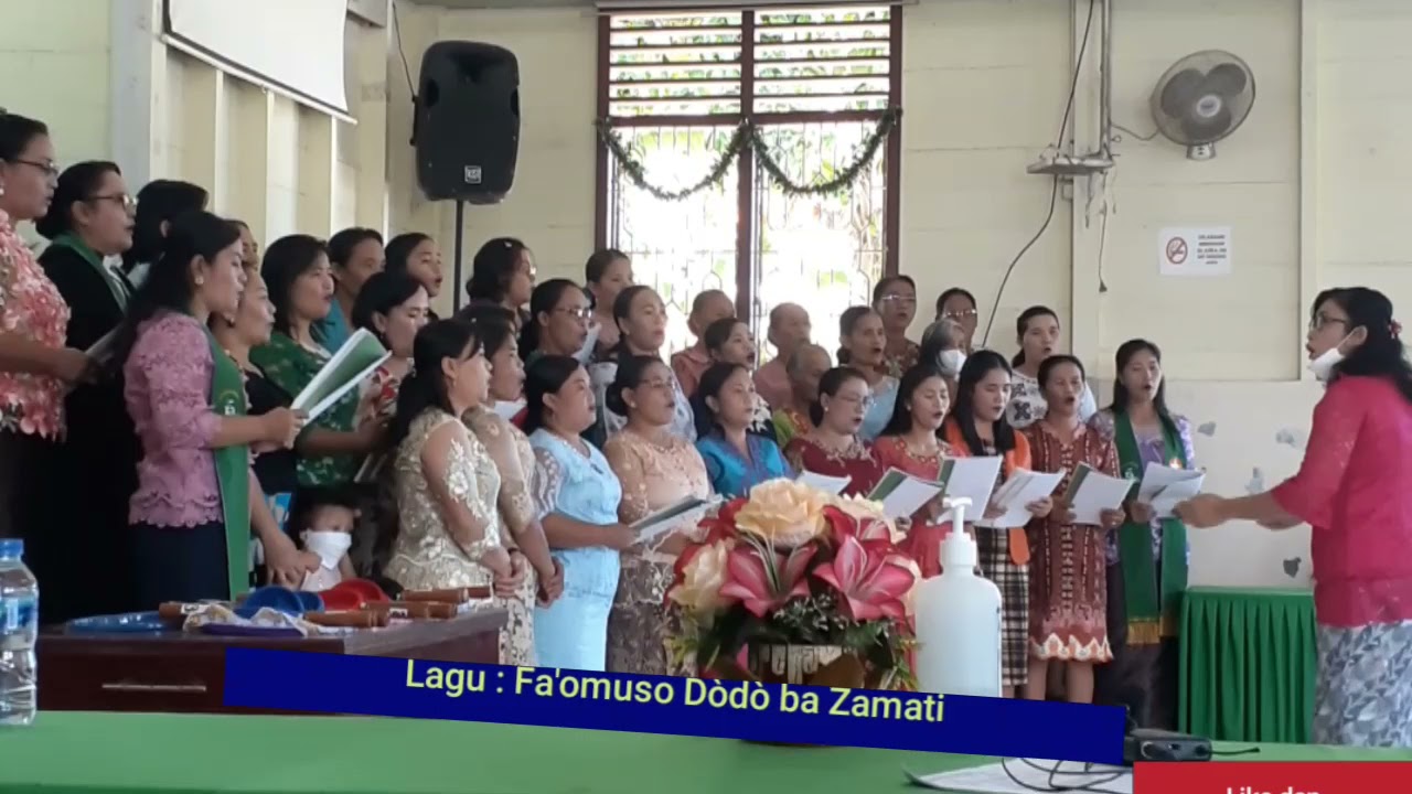 Fa'omuso Dòdò ba Zamati || Vok.Grup KOMISI PEREMPUAN BNKP SIRETE
