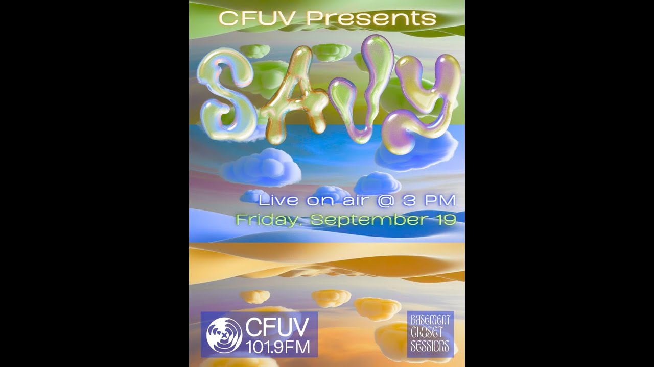 Savy – Live on CFUV 101.9 FM  Basement Closet Sessions