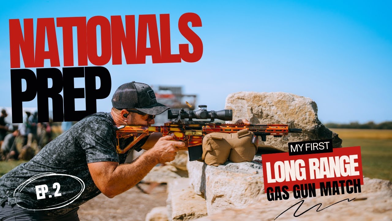 Tactical Games Nationals Prep Ep. 2 | My First Long Range Gas Gun Match - Sponsored by Leupold