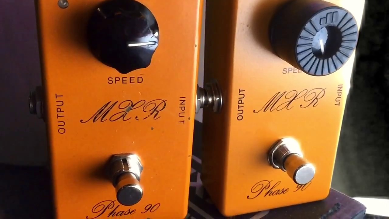 MXR  CSP026 Vs. Vintage MXR Phase 90 Reissue  '74 Vintage Phase 90   Comparison