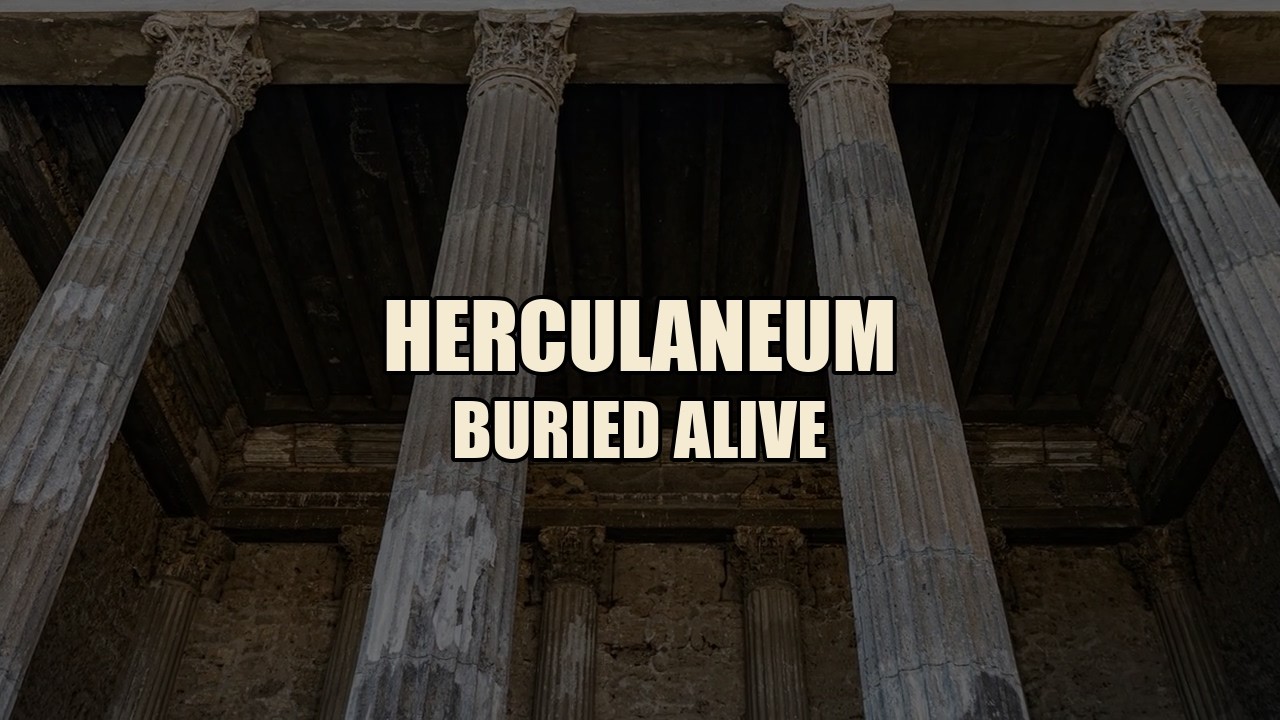 Herculaneum at Night | Buried City Horror Ambient | 3 Hours | Liminal Archives