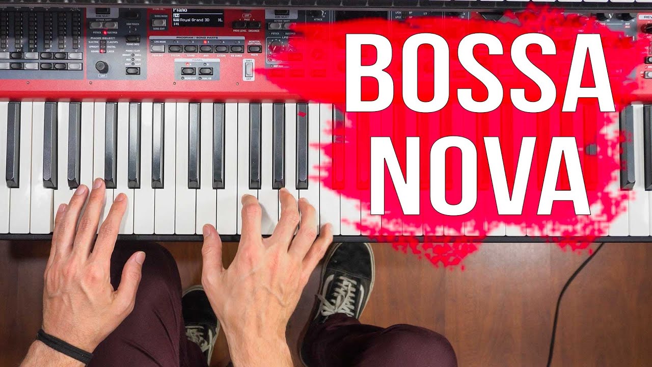 Como tocar bossa nova no piano para iniciantes | Como tocar piano