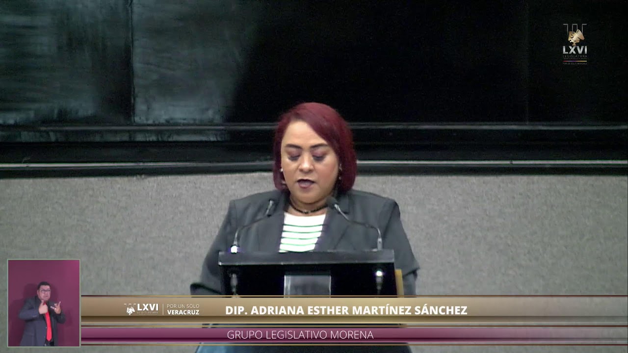 Transmisión en vivo del H. Congreso del Estado de Veracruz