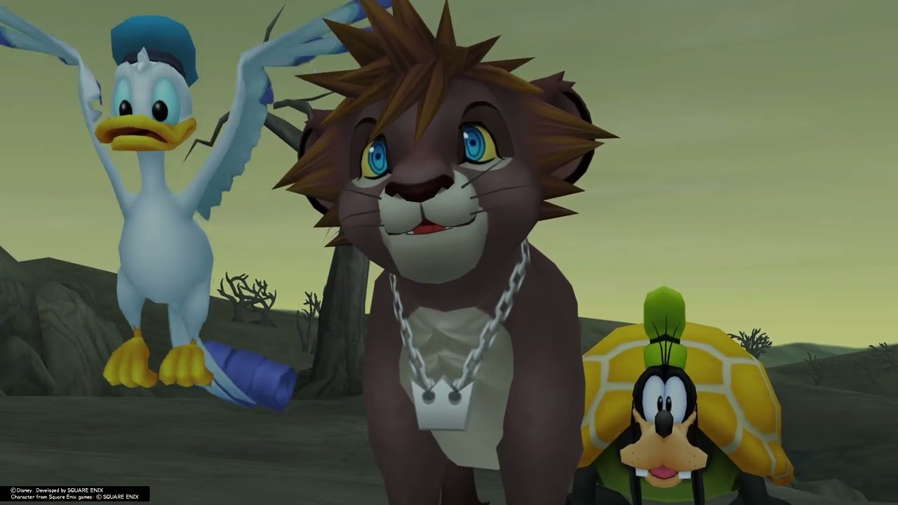 KINGDOM HEARTS 2 capitulo 17 si si si simba