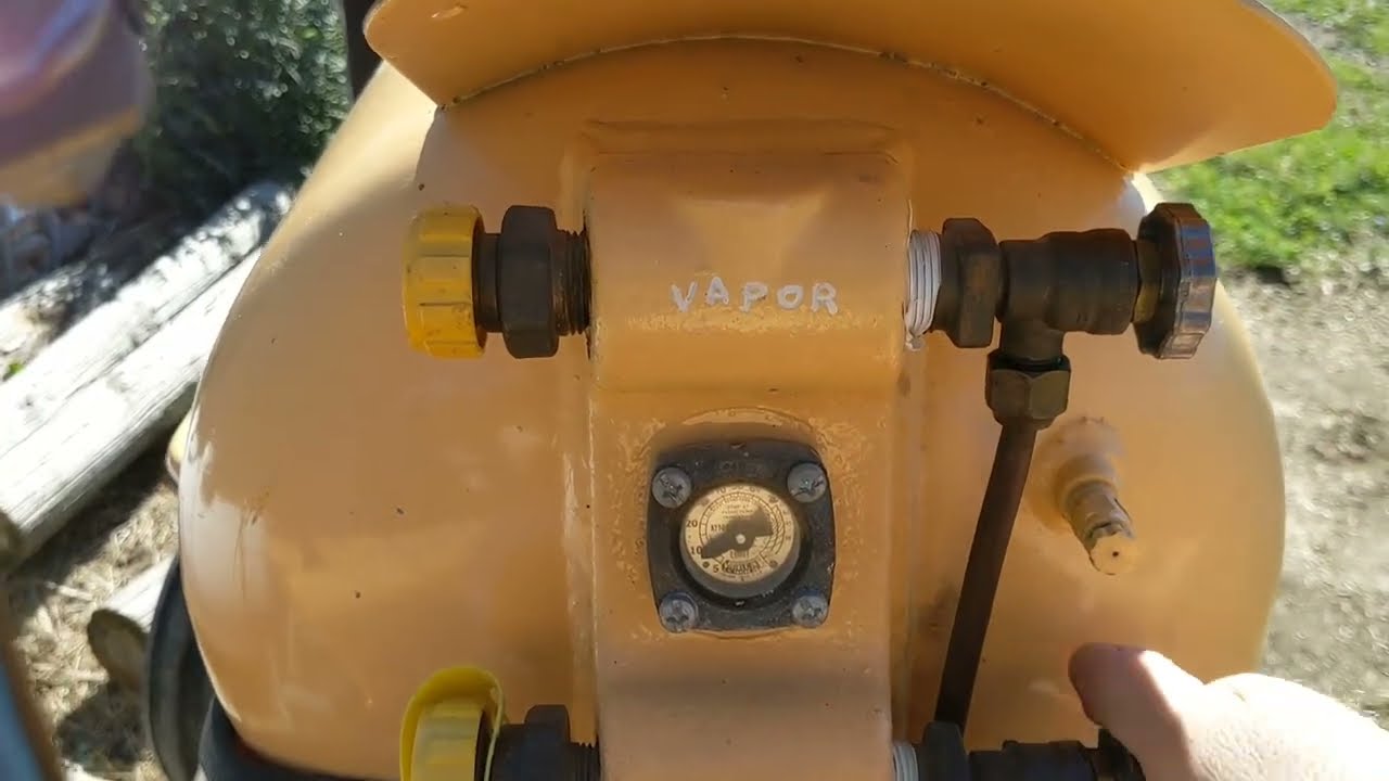 Filling Your Propane Tractor With A Bleeder Tank
