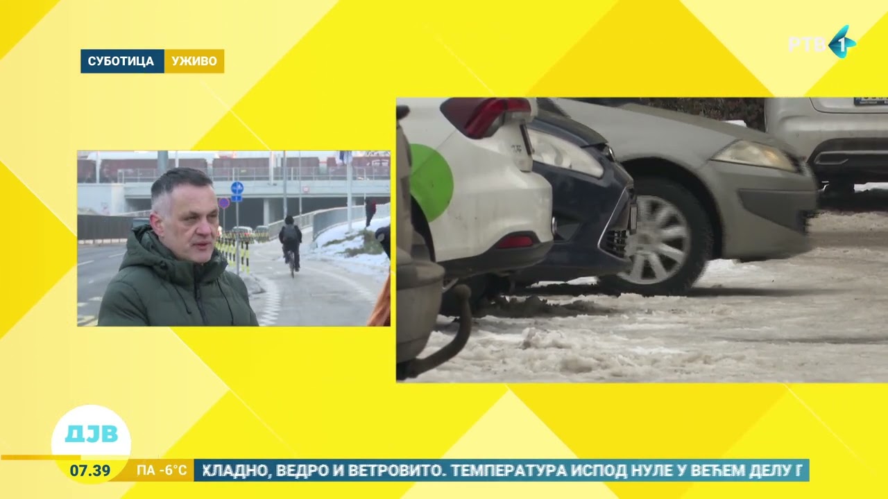 Da li ima oštećenih puteva od niskih temperatura u Subotici?