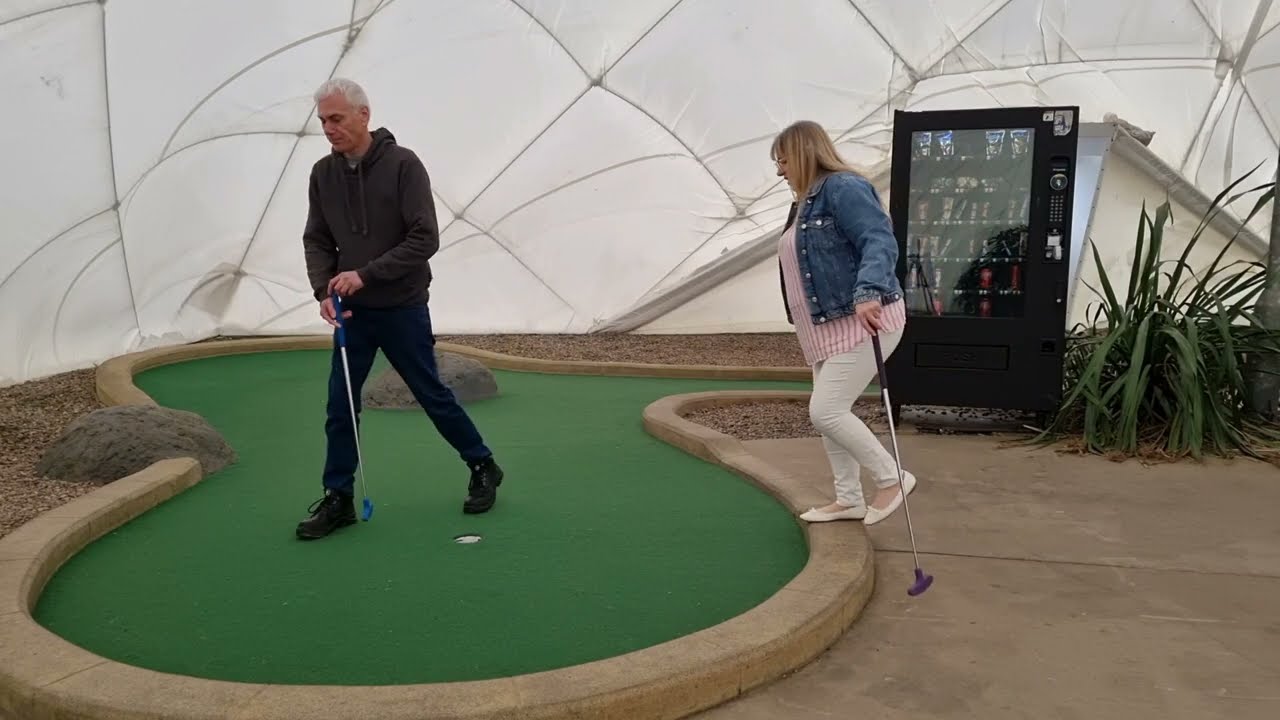 Adventure Golf Island Dunfemline 5th April 2025