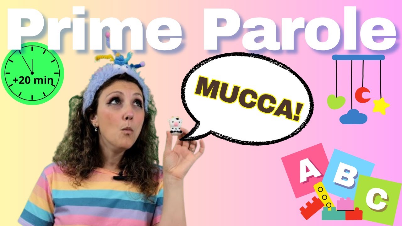 Impariamo a parlare con Lilli - Prime Parole, Animali, Numeri e Canzoncine per Bambini