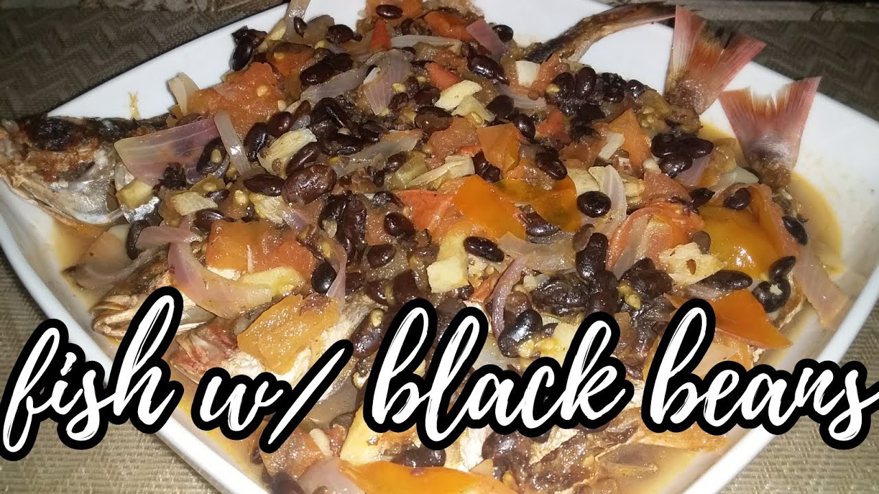 FISH w/  Black Beans (tausi)