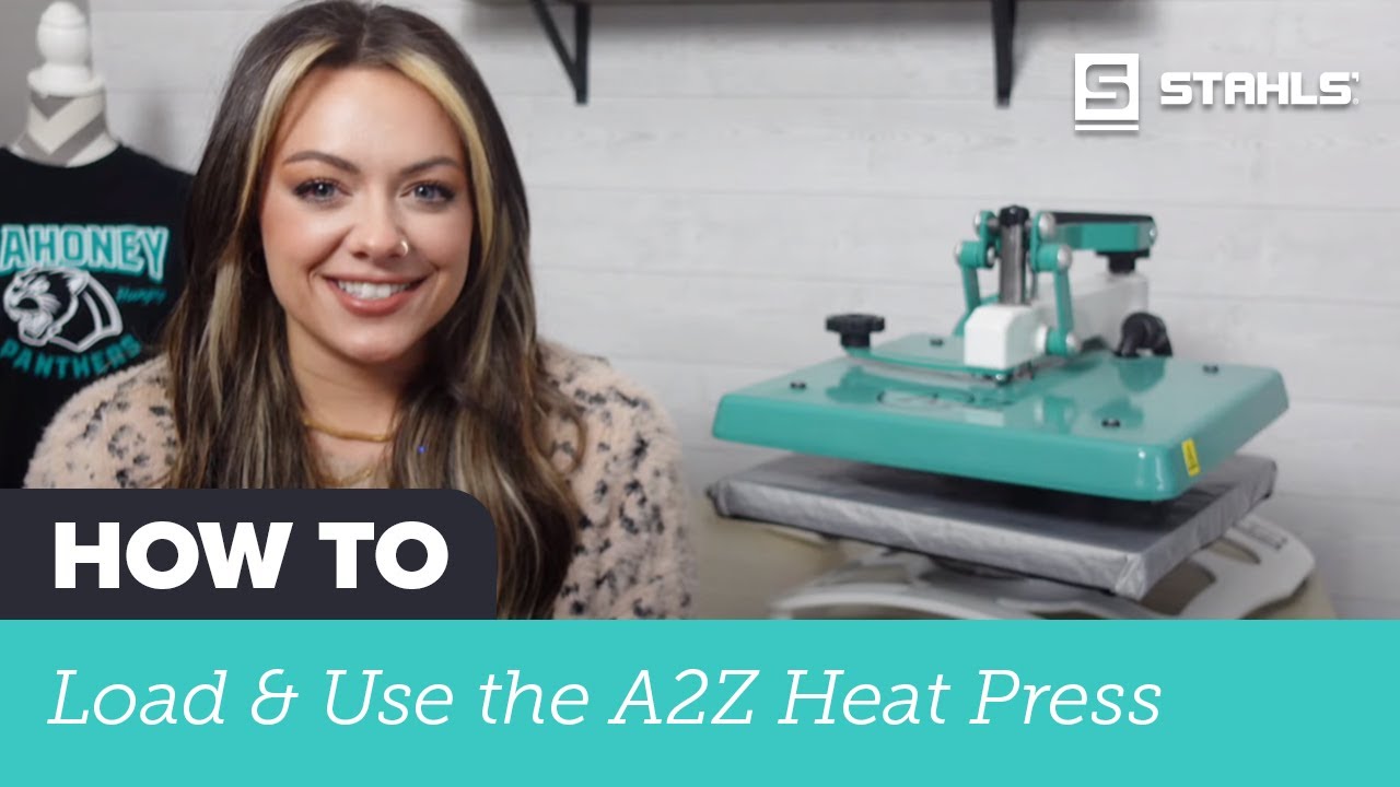 How to Load & Print a T-Shirt with the A2Z Heat Press