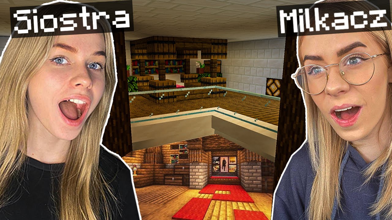 MŁODSZA SIOSTRA ZBUDOWAŁA MI BUNIKIER w Minecraft!