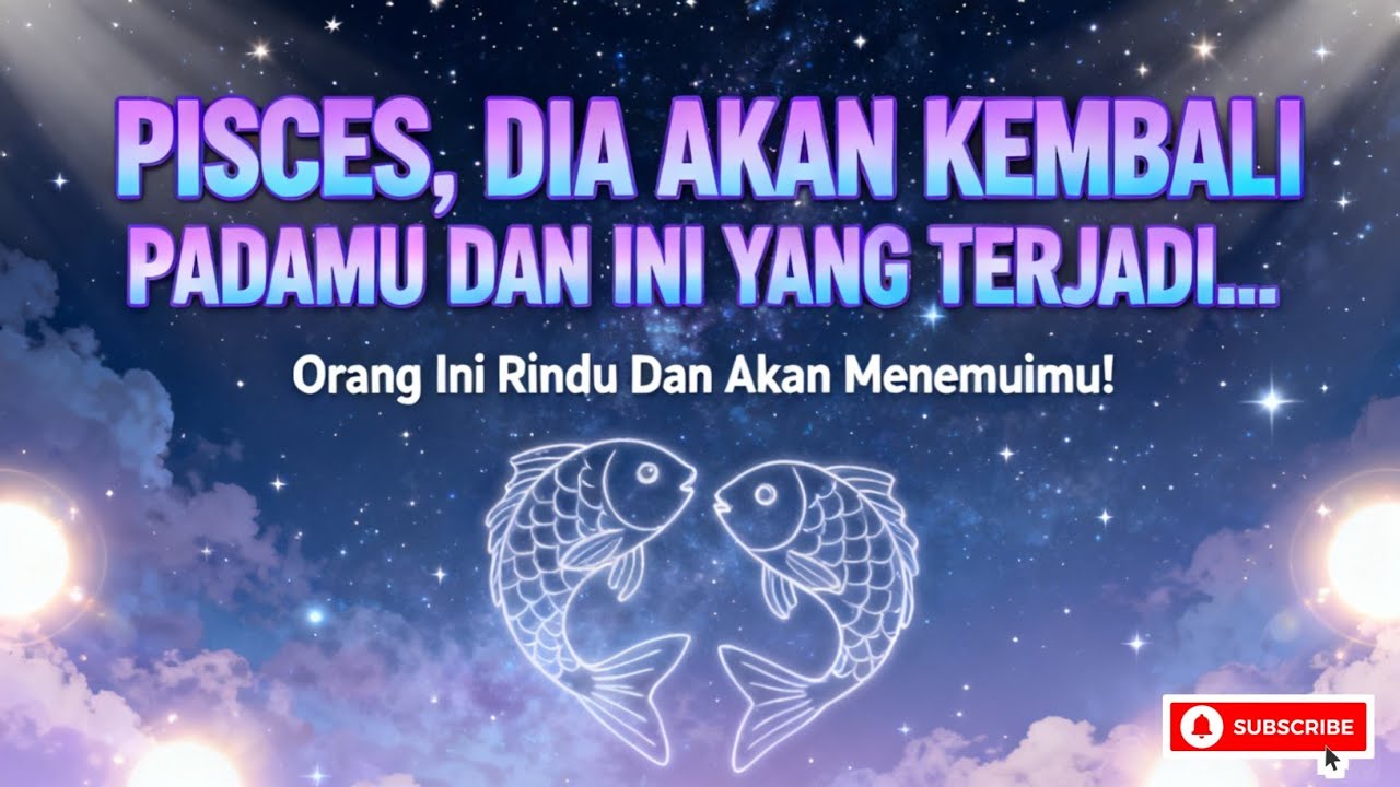 Pisces ♓ Seseorang Kembali Menemuimu, Siapa dan Apa Tujuannya? - Hari Ini februari 2026