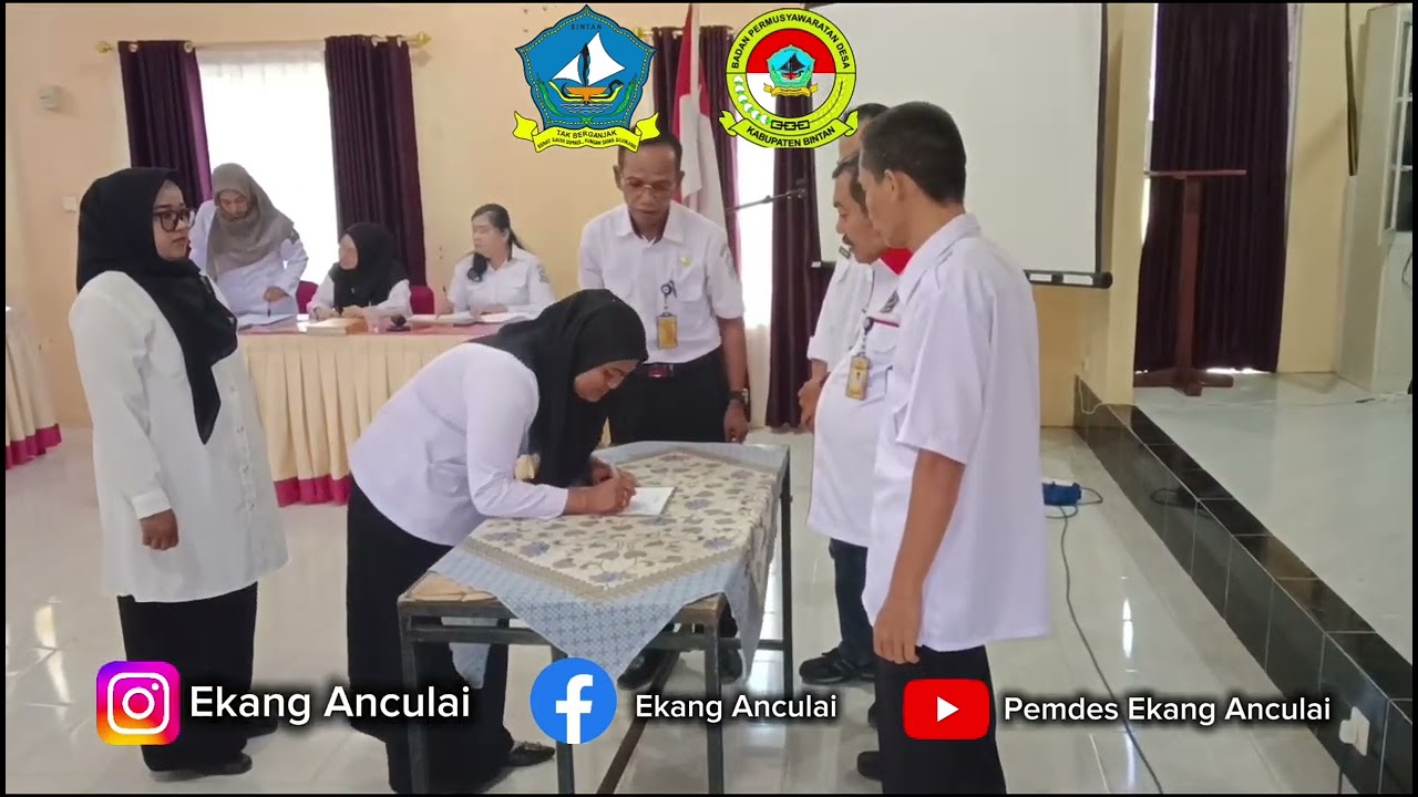 Pelantikan Perangkat Desa (Kasi Pemerintahan dan Kasi Kesra) Tahun 2026