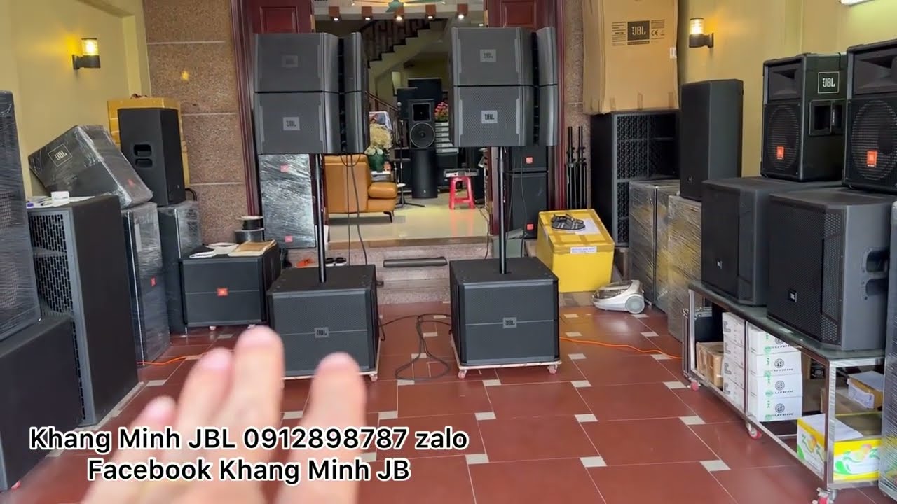 TEST Line Array JBL Active VRX 932LAP & VRX 918SP 🇺🇸
