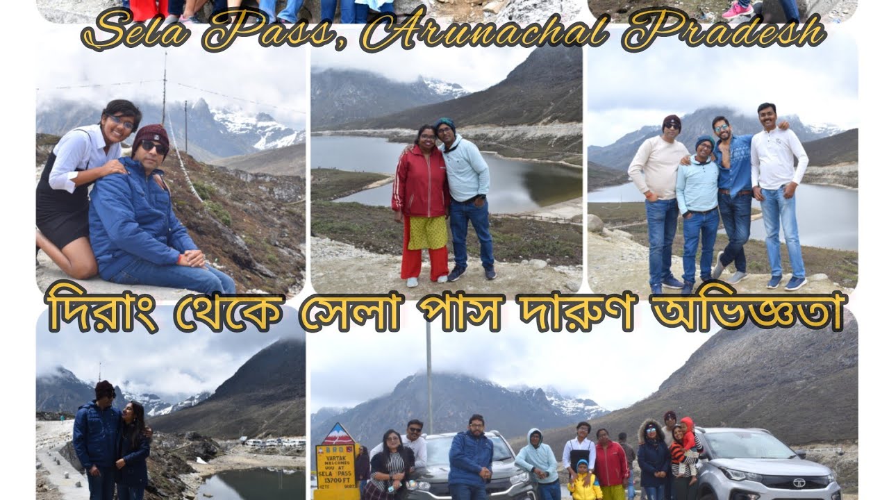 Arunachal Pradesh, Episode-6, Sela Pass, Jang | দিরাং বাজার থেকে সেলা পাস | Sangyela Hotel Dirang
