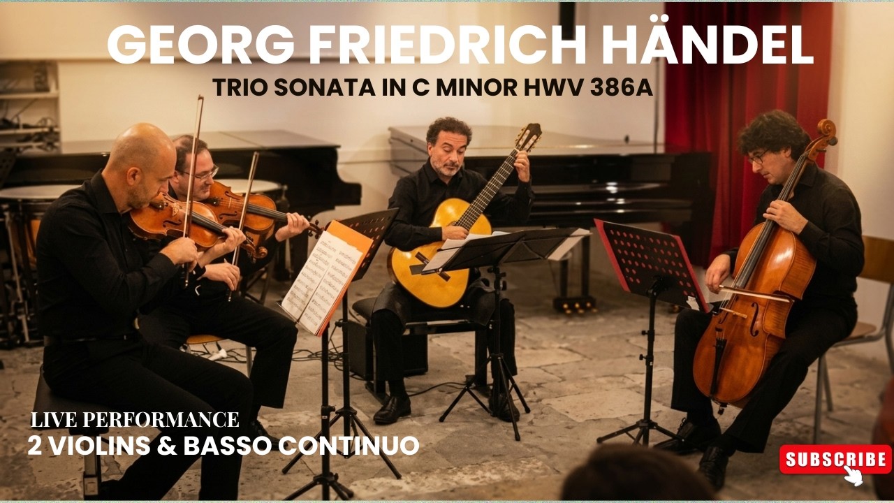Georg Friedrich Händel - Trio Sonata in c minor HWV 386a