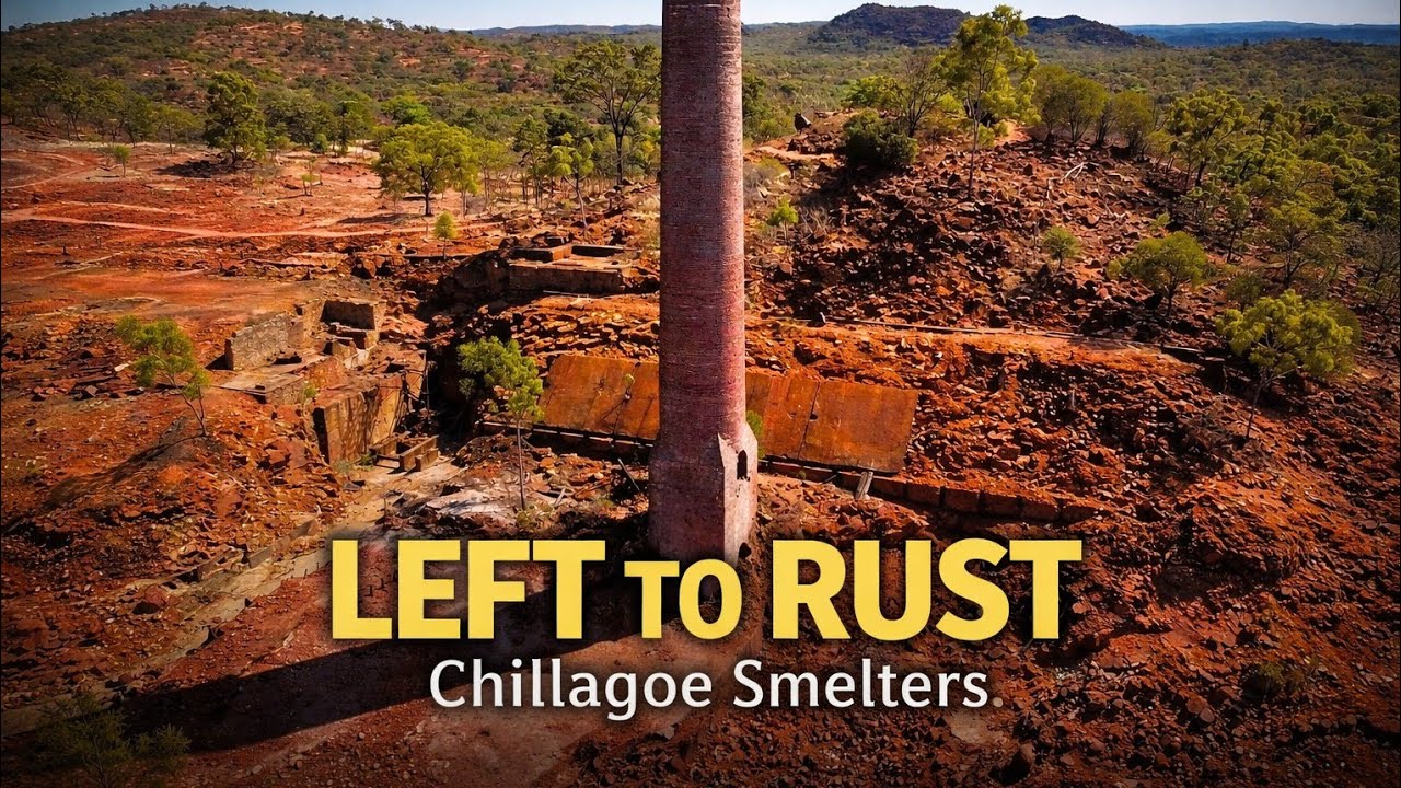 Chillagoe refinery and smelters, far north queensland.