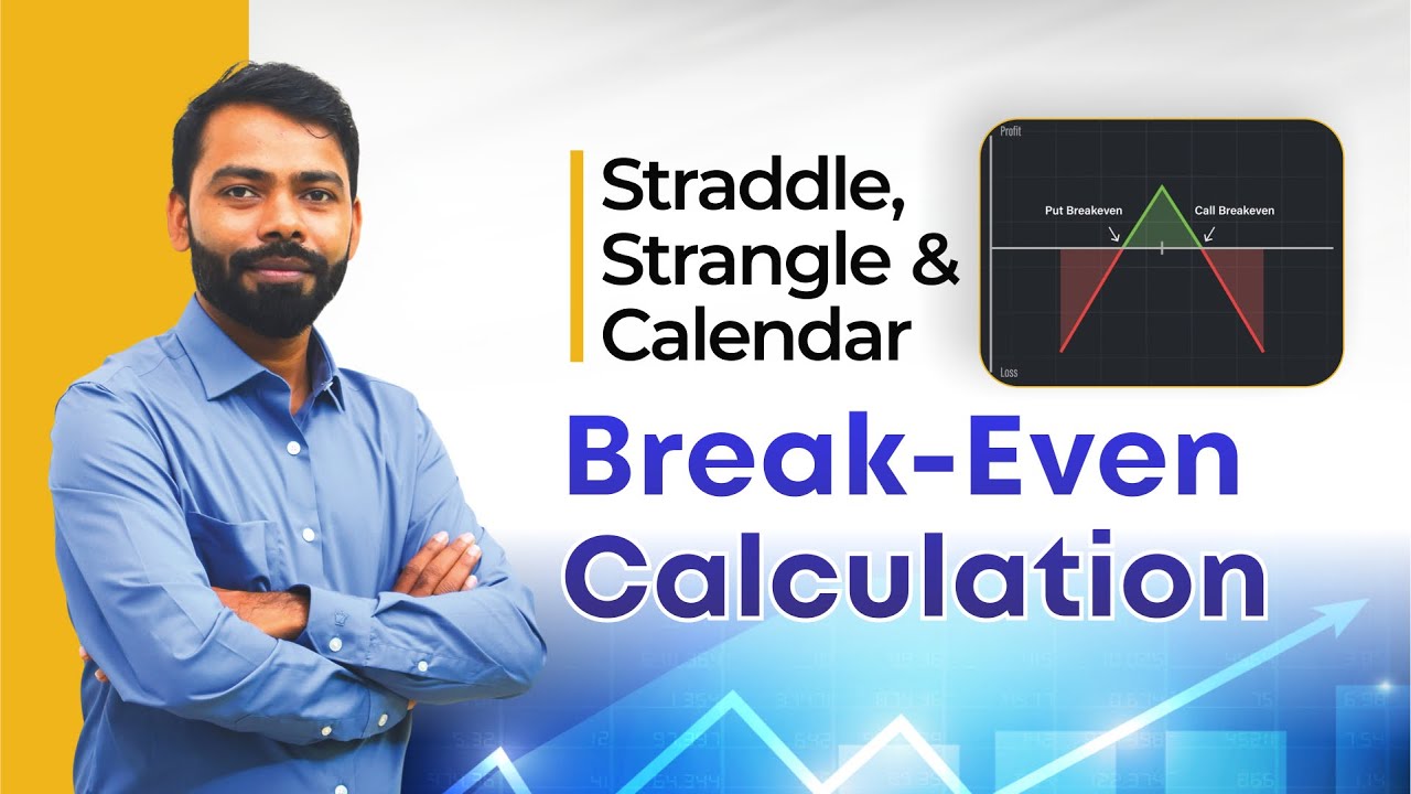 Straddle, Strangle & Calendar  - Break-Even Calculation  | Part - 5
