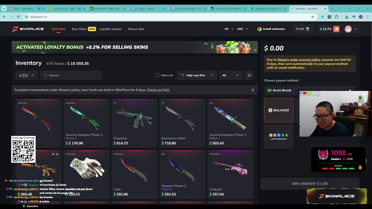 AOVIVO DEPOIS DE ZERAR 5 JOGOS VOU RELAXAR NO CS2