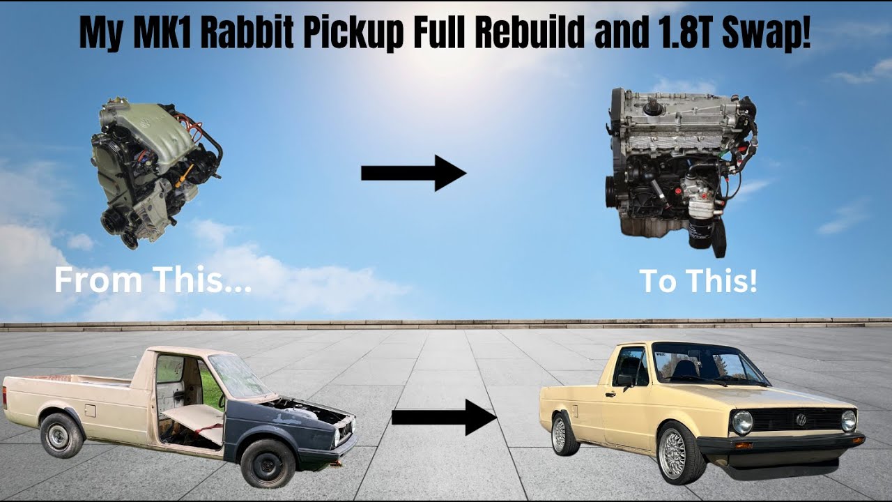 My MK1 Rabbit Pickup 1.8T Full Build Summary!