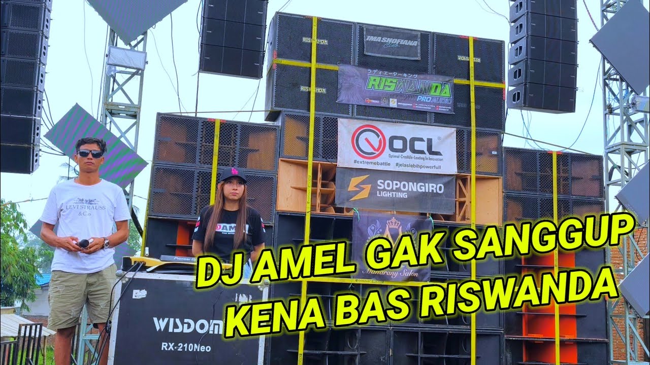 DJ ameL,GK mampu sama bas Riswanda, latihan dulu sebelum perform acara puncak Riswanda Mahardika