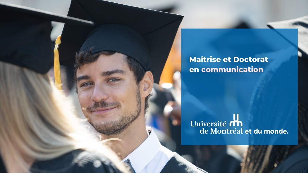 Maîtrise et doctorat en communication