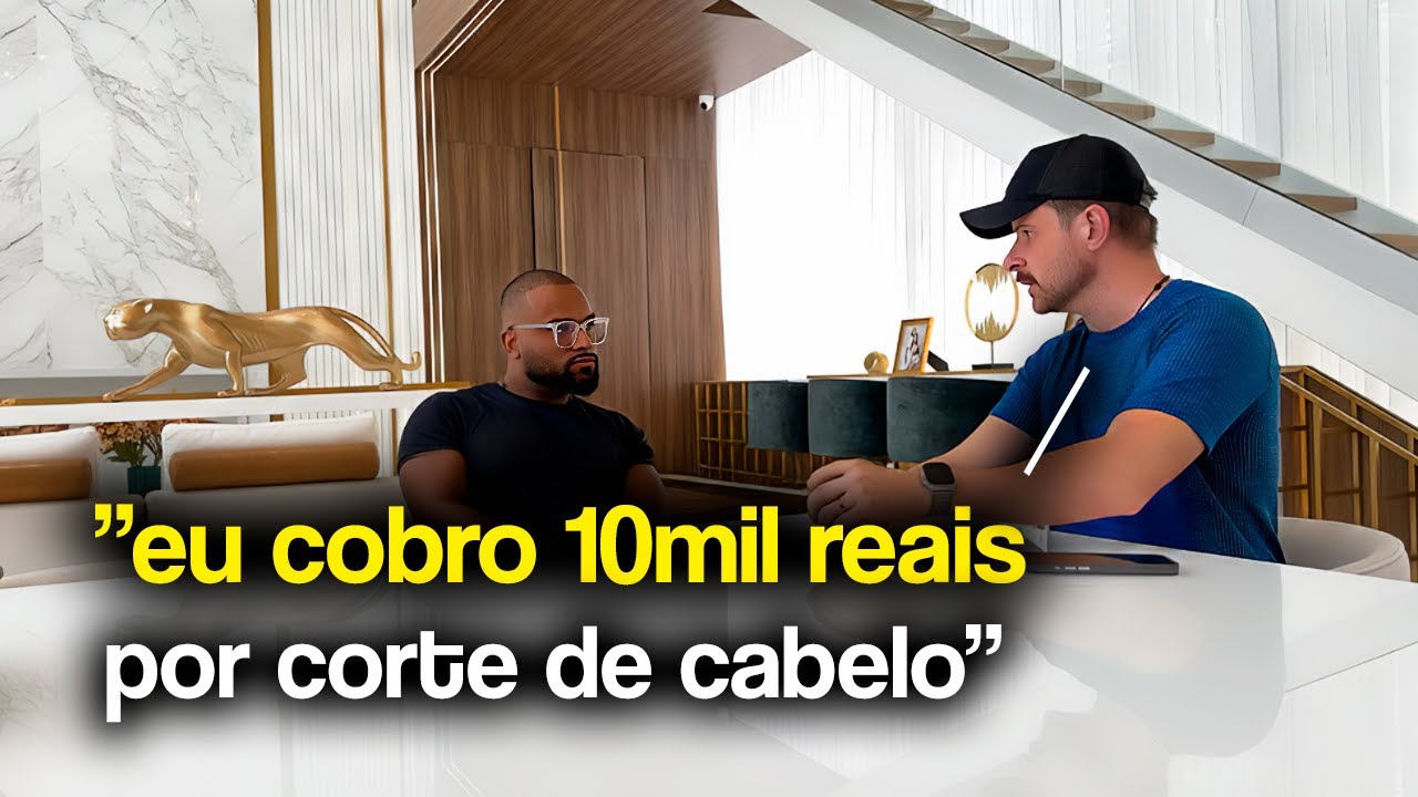 O BARBEIRO MAIS RICO DO BRASIL | CONHEÇA A ROTINA DO “SEU ELIAS” | O SEGREDO DO MILHÃO 💈💰