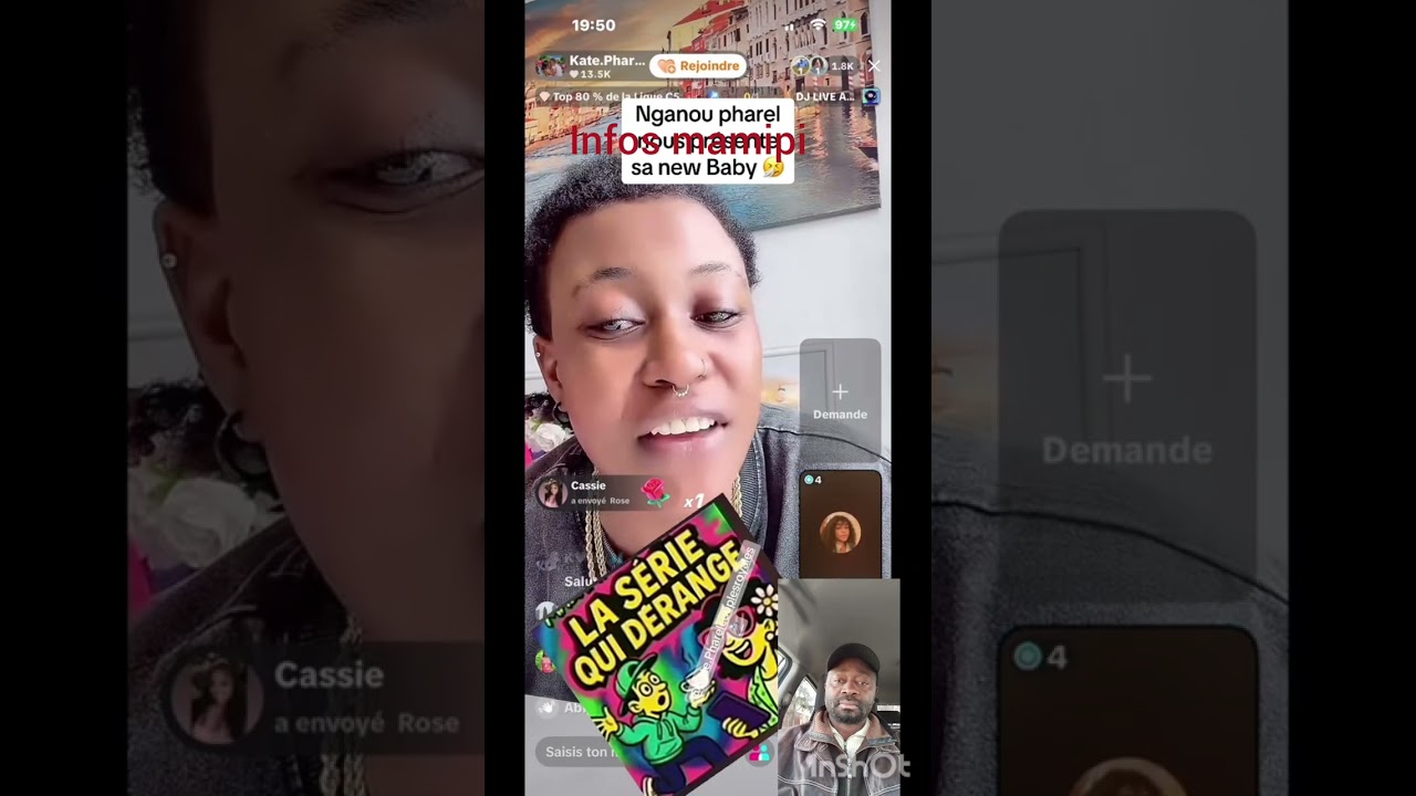 Pharell presente SA nouvelle go. C'est dosé.