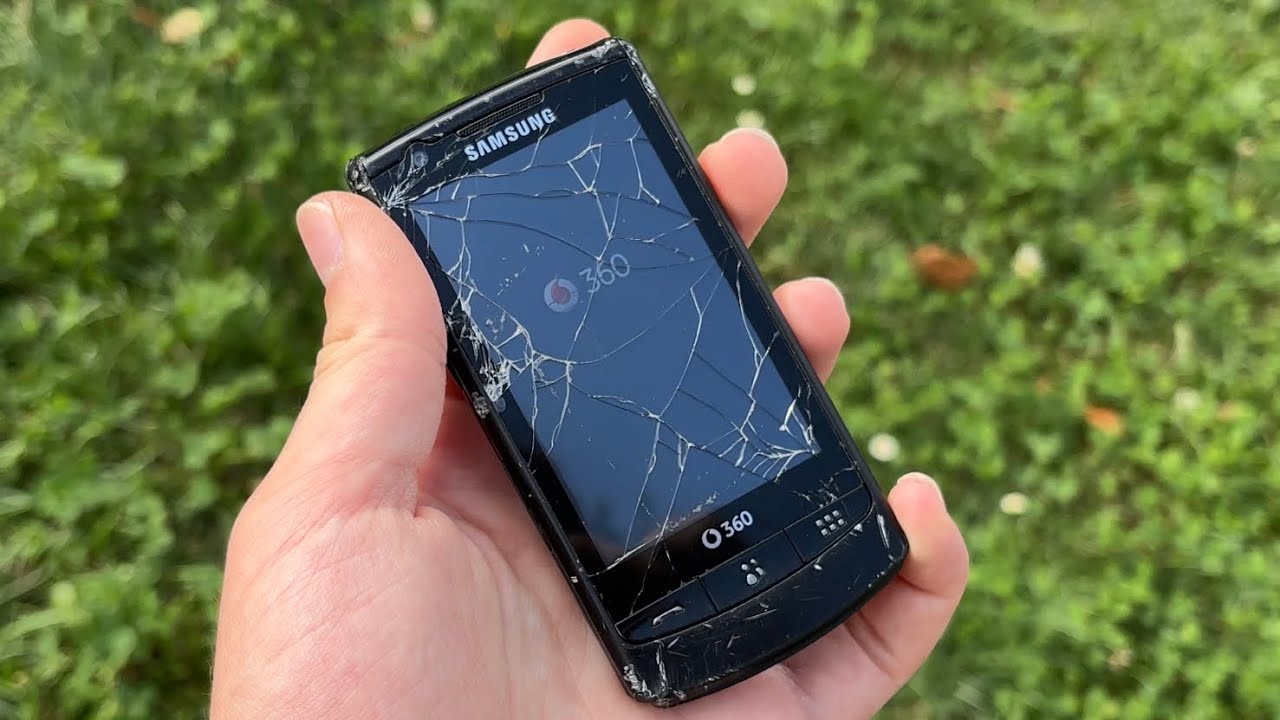 Samsung phone destruction