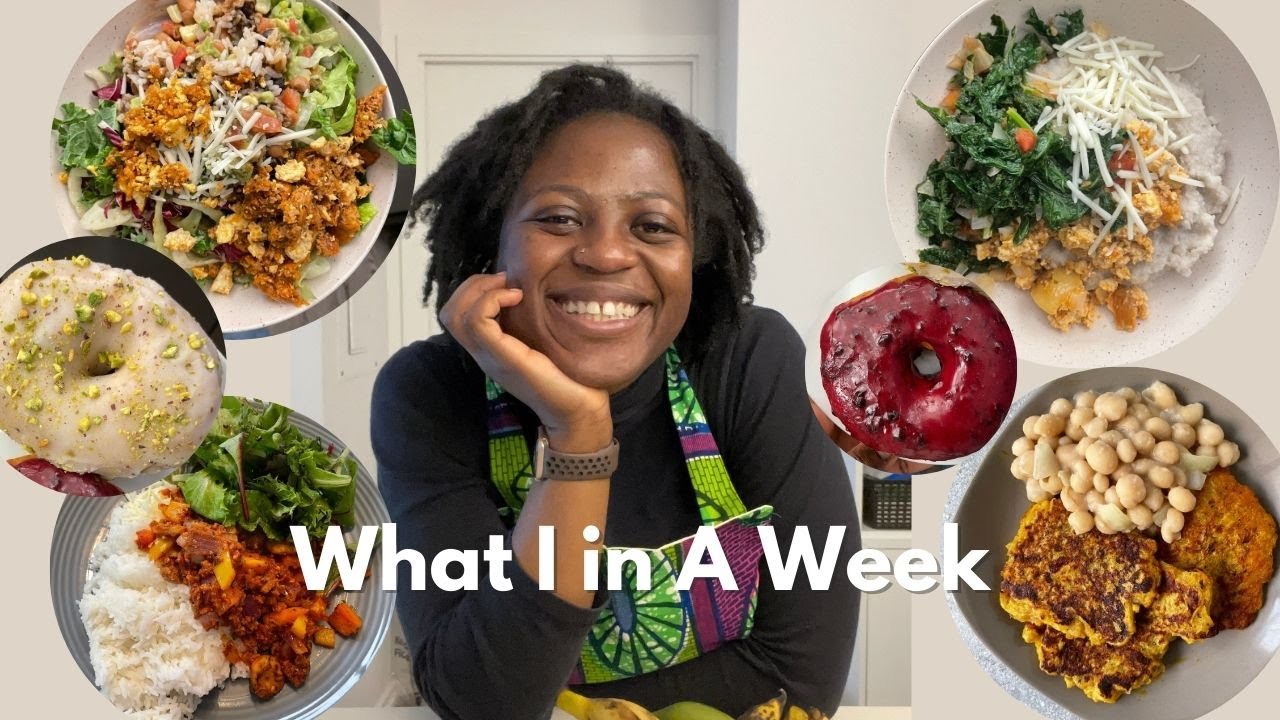 What I Eat in A week (Plant-based African Food)