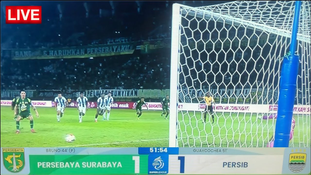 LIVE . PERSEBAYA SURABAYA VS PERSIB BANDUNG . BRI SUPER LEAGUE 2025/2026