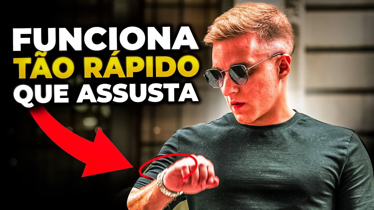 A Técnica mais RÁPIDA do MUNDO de LEI DA ATRAÇÃO (faça o teste)