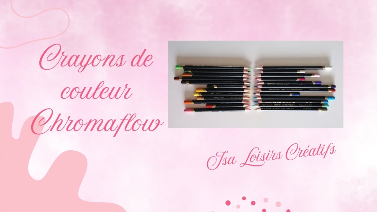 Crayons Chromaflow de Derwent : test, avis, coloriages réalisés 🖍️