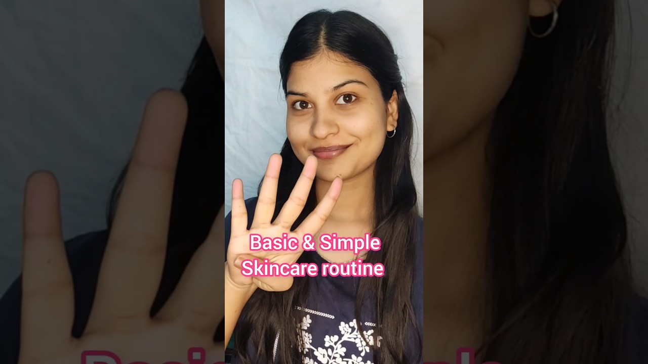 Simple & basic skincare routine for beginners in Telugu #skincare #beginners #telugu #skincaretips
