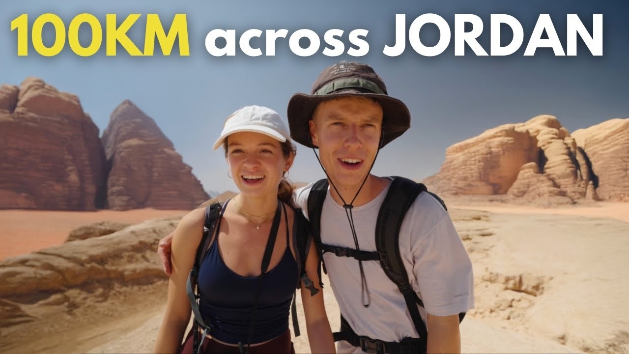 HIKING the Jordan Trail - Petra to Wadi Rum 🇯🇴