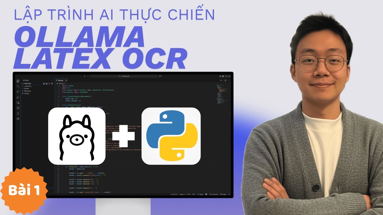 [NHẬP MÔN] Hướng dẫn lập trình AI: Sử dụng Llama để nhận diện văn bản LaTex