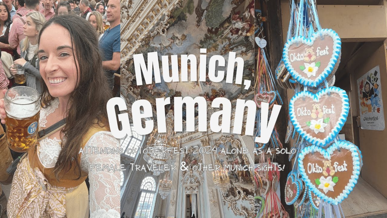Let's Go Round 2! | My Experience Attending Oktoberfest As A Solo Female & Other Munich Sights 🍻 🥨