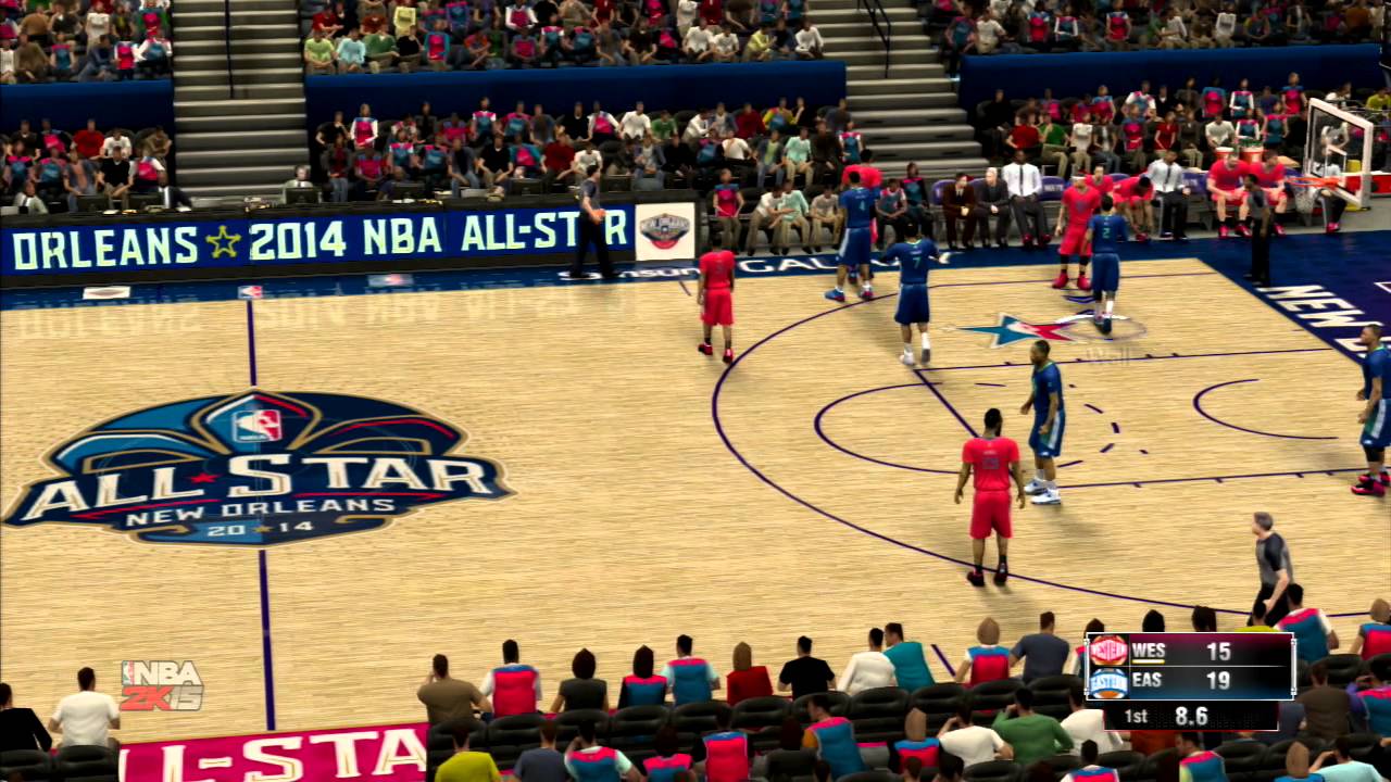 NBA2K15 Gameplay East All Stars vs West All Stars