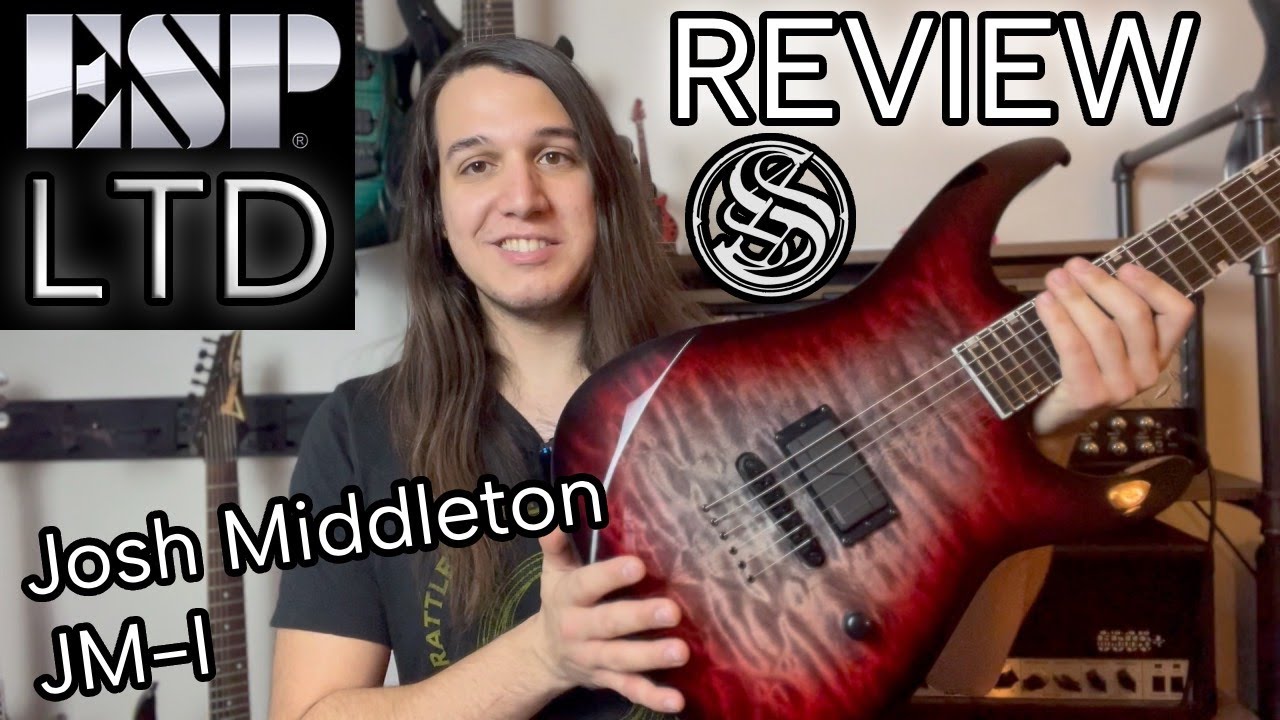 NEW 2025 ESP/LTD JM-I Josh Middleton Signature Guitar || Review/Demo